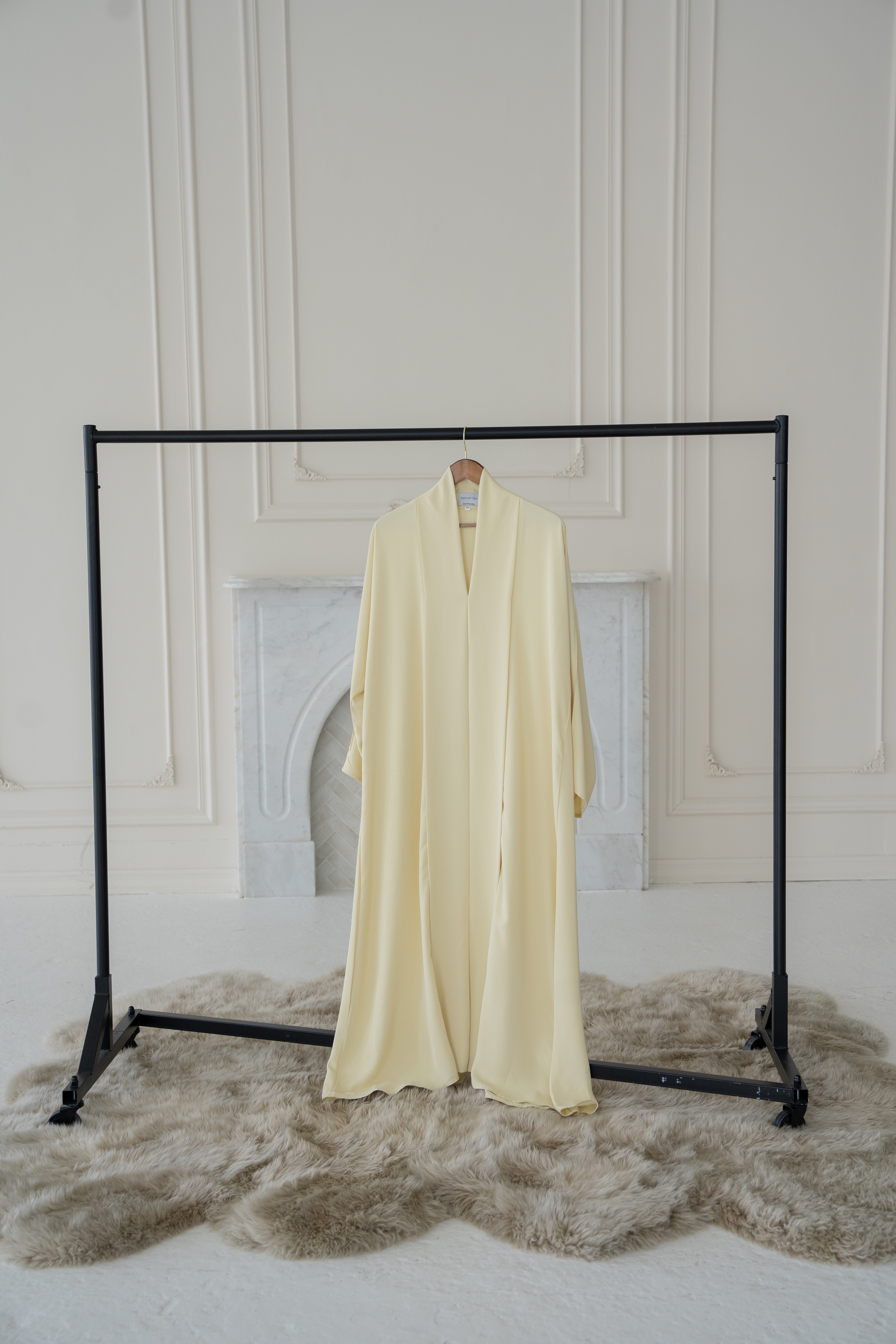 Butter Yellow Abaya