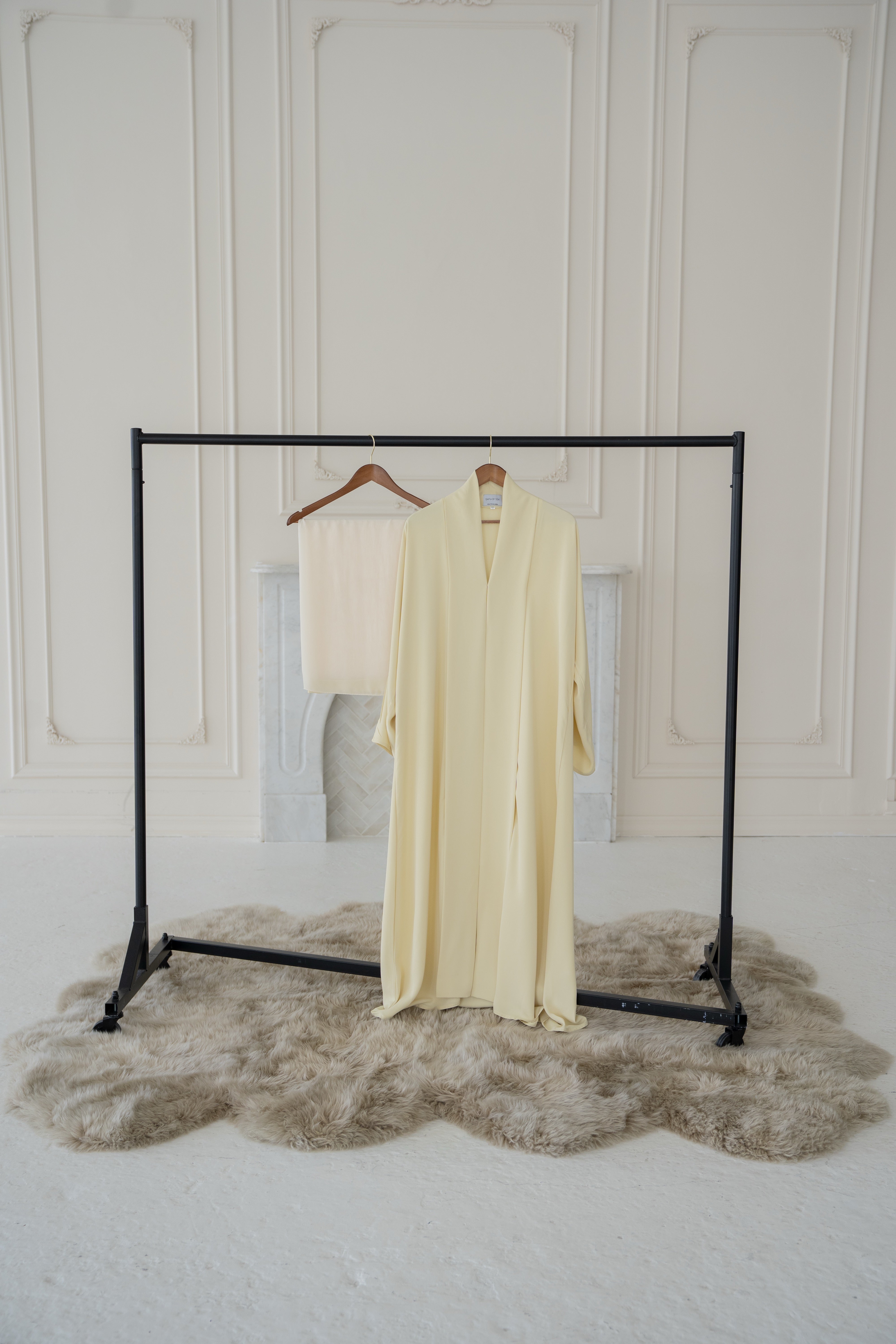 Butter Yellow Abaya