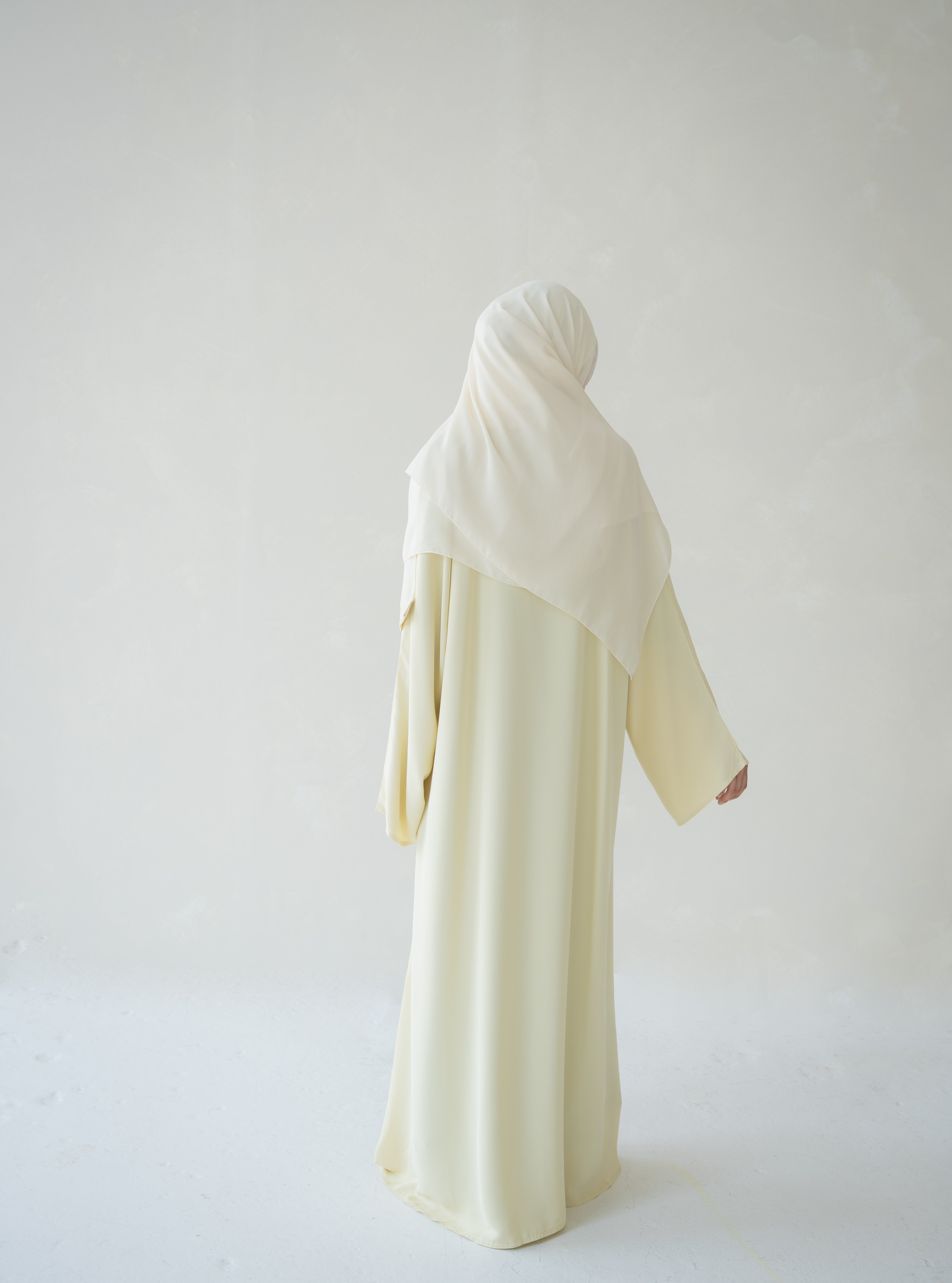 Butter Yellow Abaya
