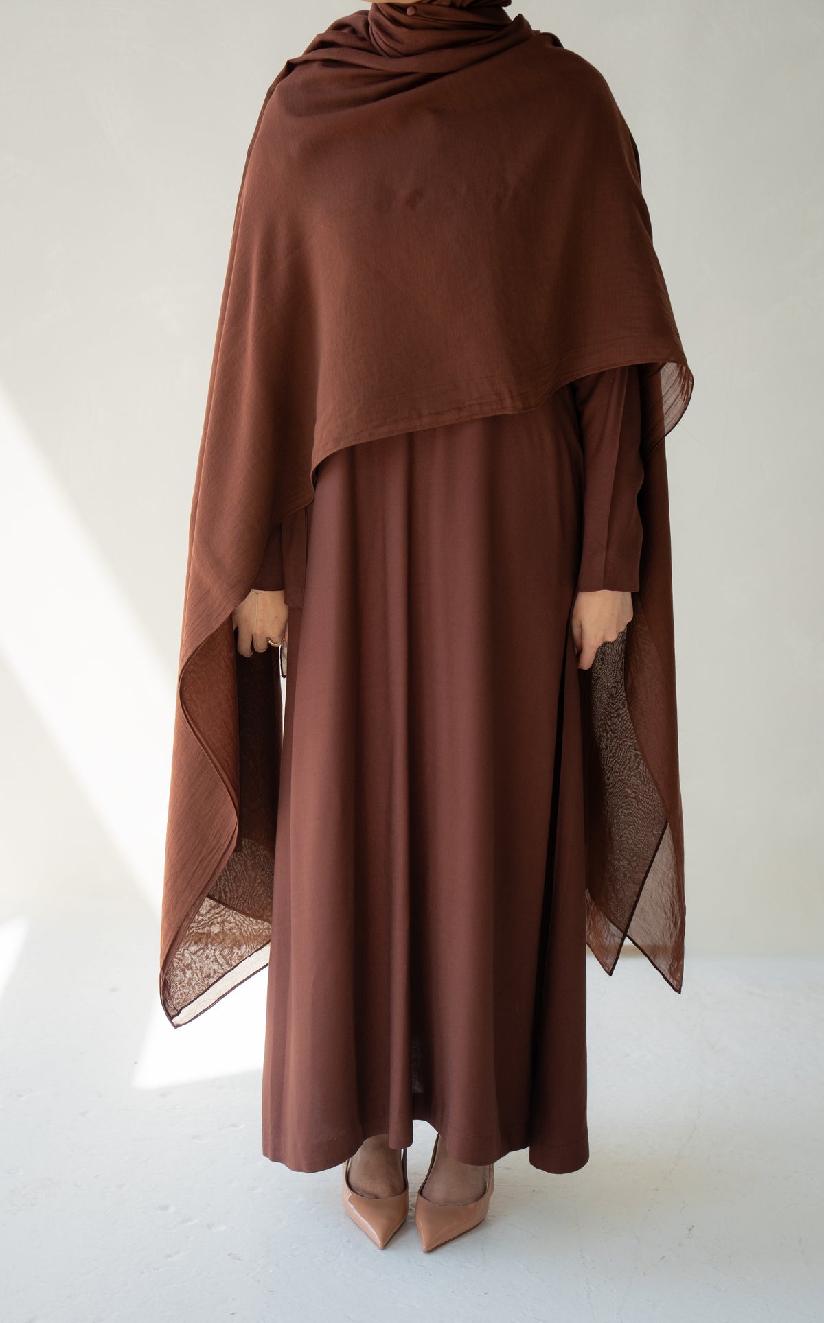 Chocolate Brown Natural Co-Ords Set