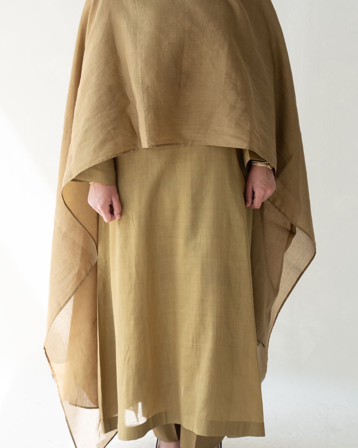 Mustard Yellow Natural Co-Ords Set