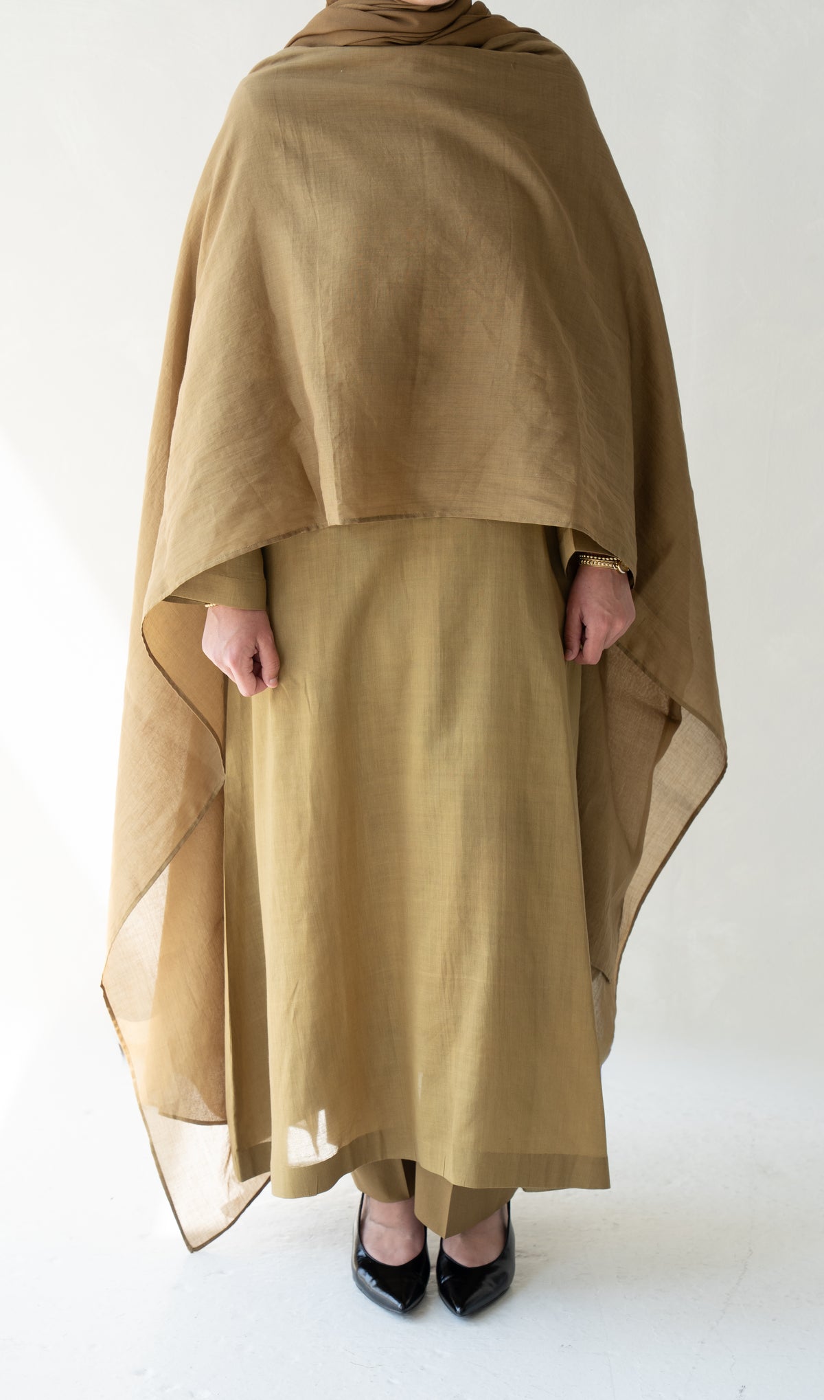 Mustard Yellow Natural Co-Ords Set