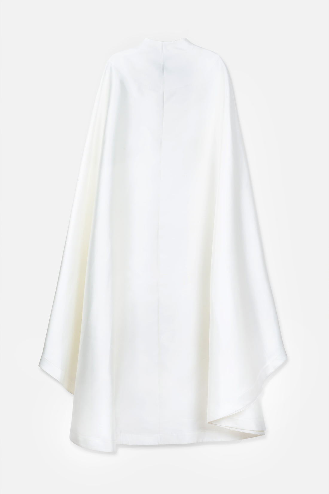 Khadijah Mikado Cape Coat | Ivory